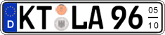 German license plate, Seasonal plates