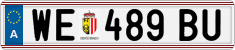 License plate of Austria, Regular plates