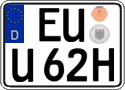 German license plate, Plates for oldtimers (type 