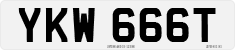 License plate of the United Kingdom, 1963 year system