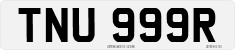 License plate of the United Kingdom, 1963 year system