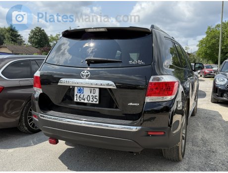 CD VD 164-035, Toyota Highlander