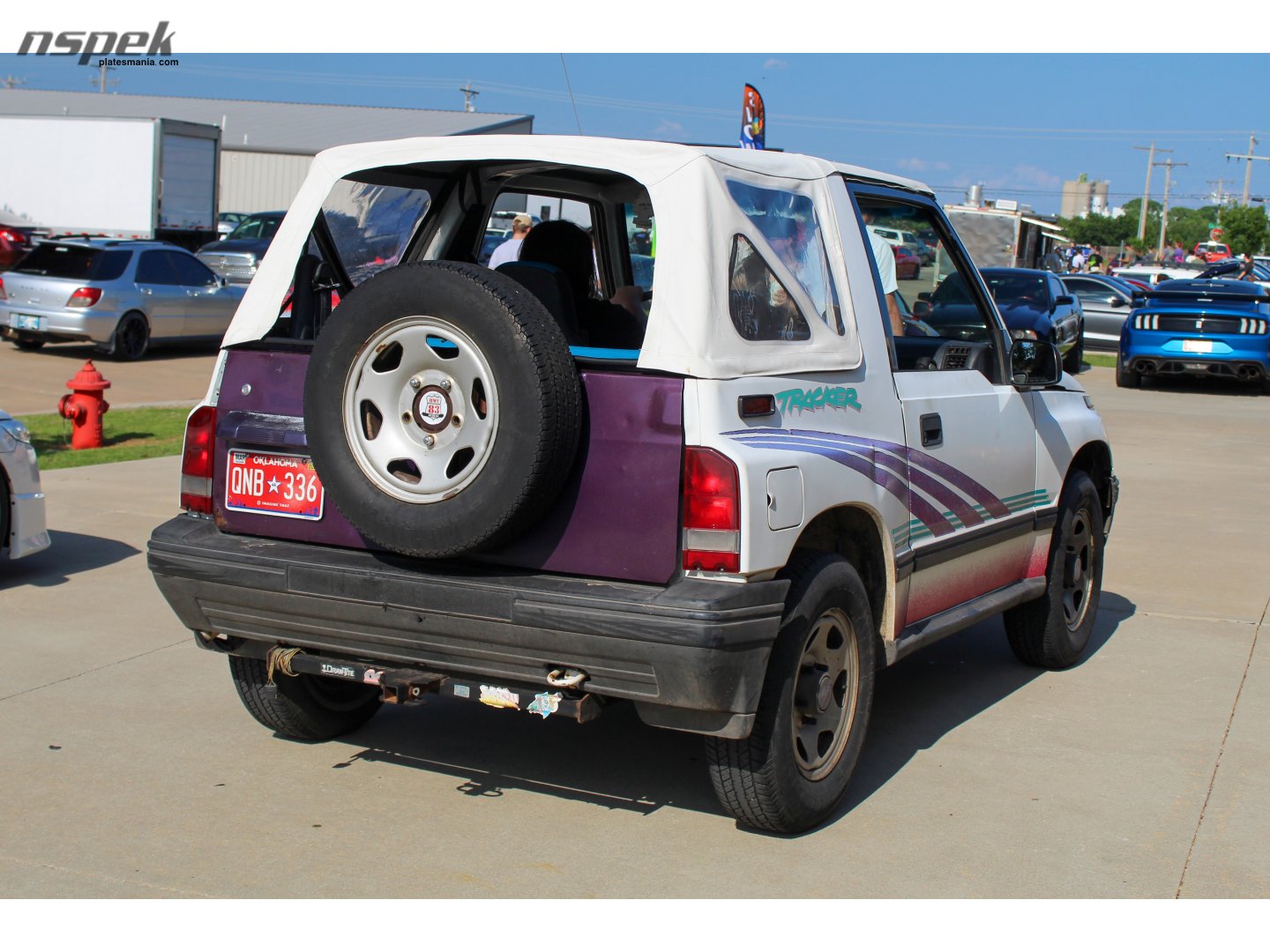 QNB-336, Geo Tracker 1st gen 3-door Softtop (ET/TA), 1989–1998