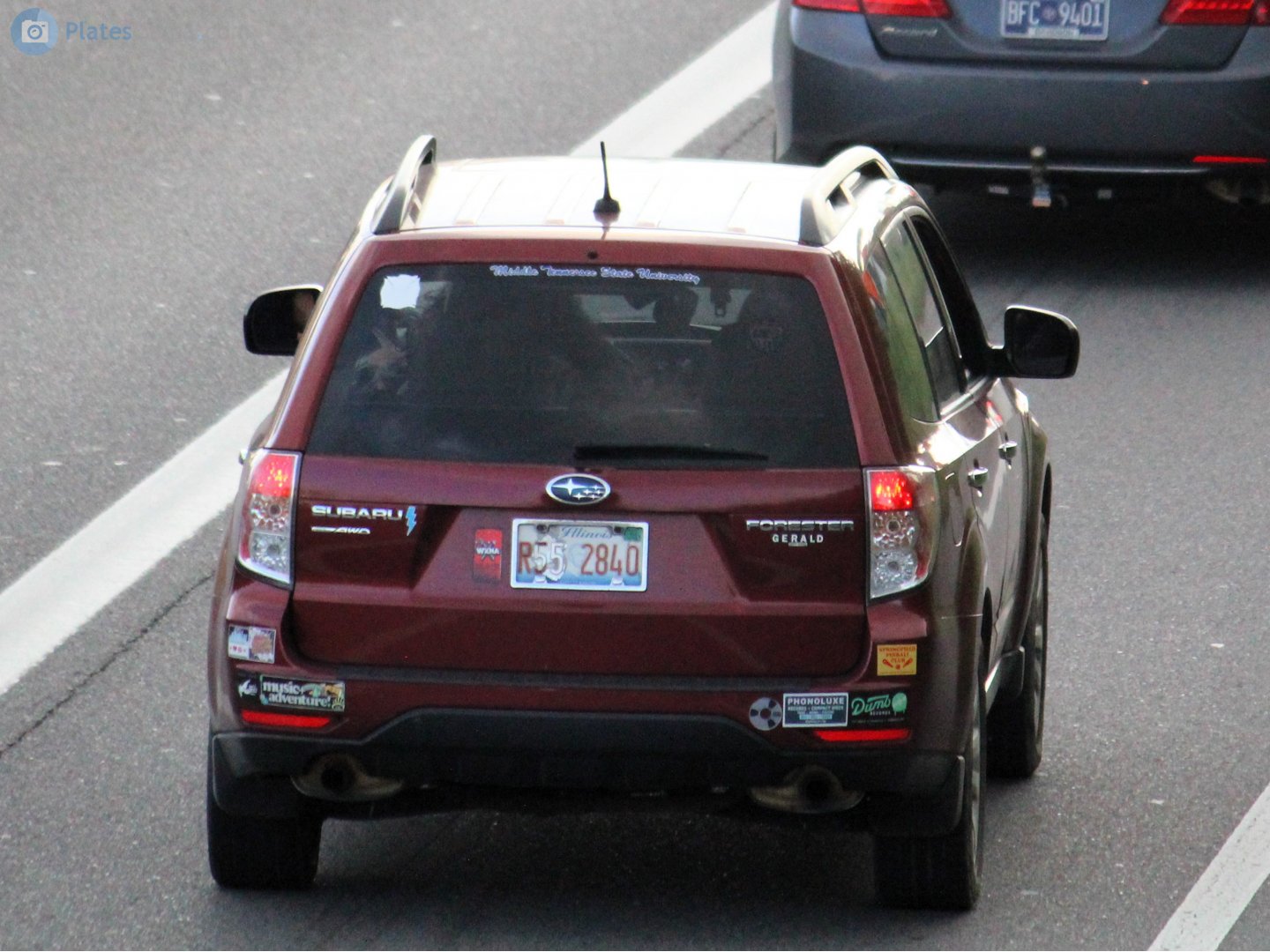 R55 2840, Subaru Forester 3rd gen (SH), 2008­–2013