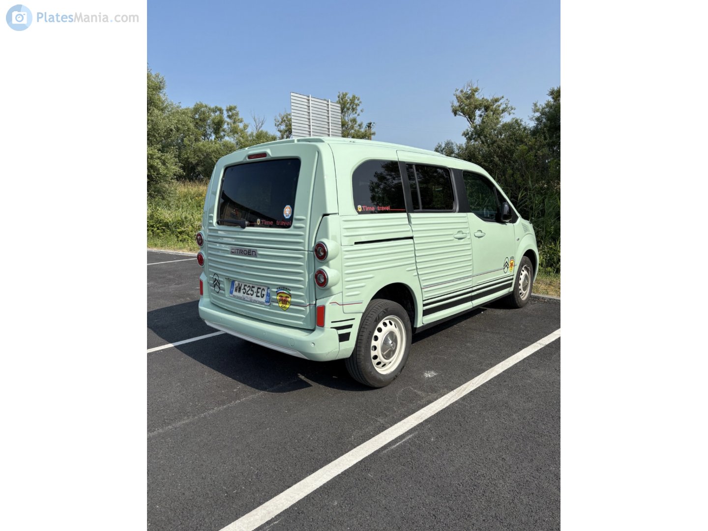 WW-525-EG, Citroёn Berlingo 3rd gen 2CV Fourgonnette by Caselani (K9), 2022–