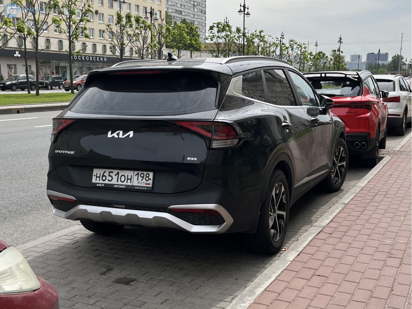 н 651 он 198, Kia Sportage 5th gen (NQ5), 2021­–2025