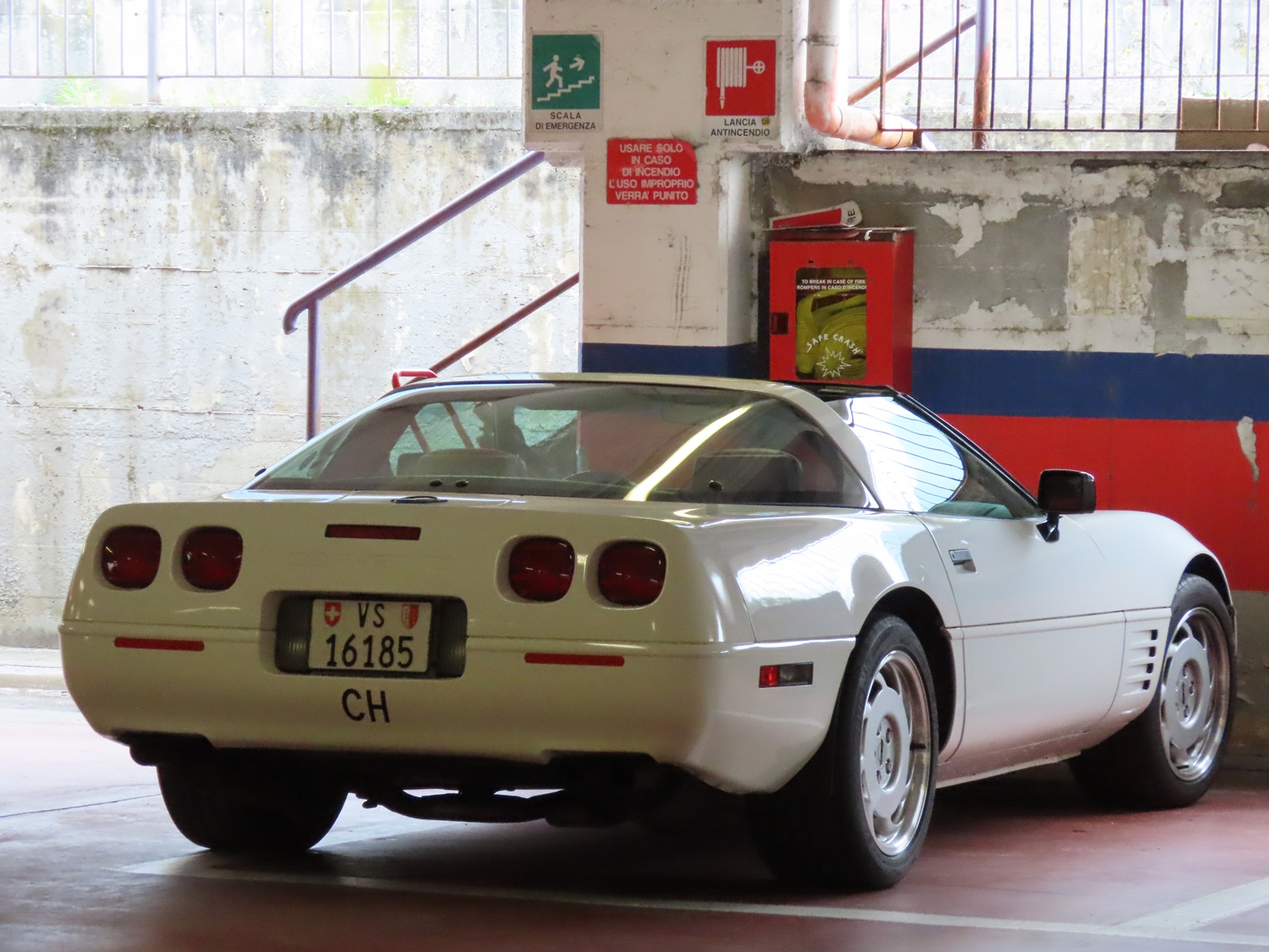 VS 16185, Chevrolet Corvette 4th gen Convertible (C4; 67), facelift, 1990–1996