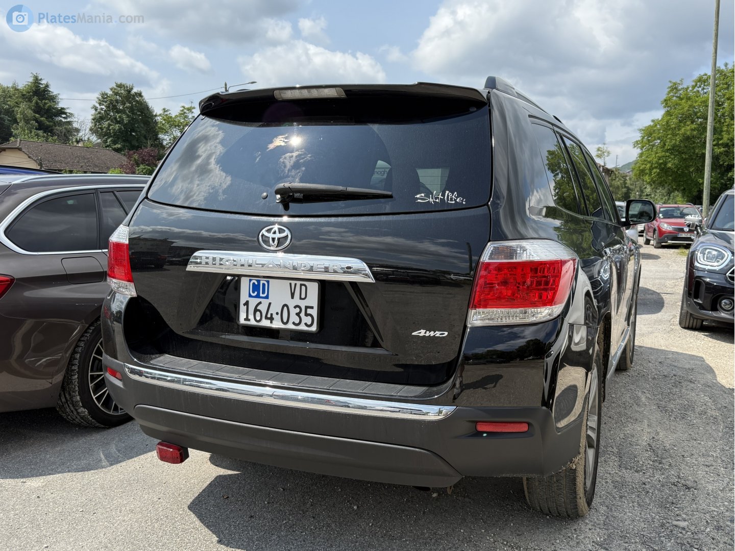 CD VD 164-035, Toyota Highlander 2nd gen (XU40), facelift, 2010–2013