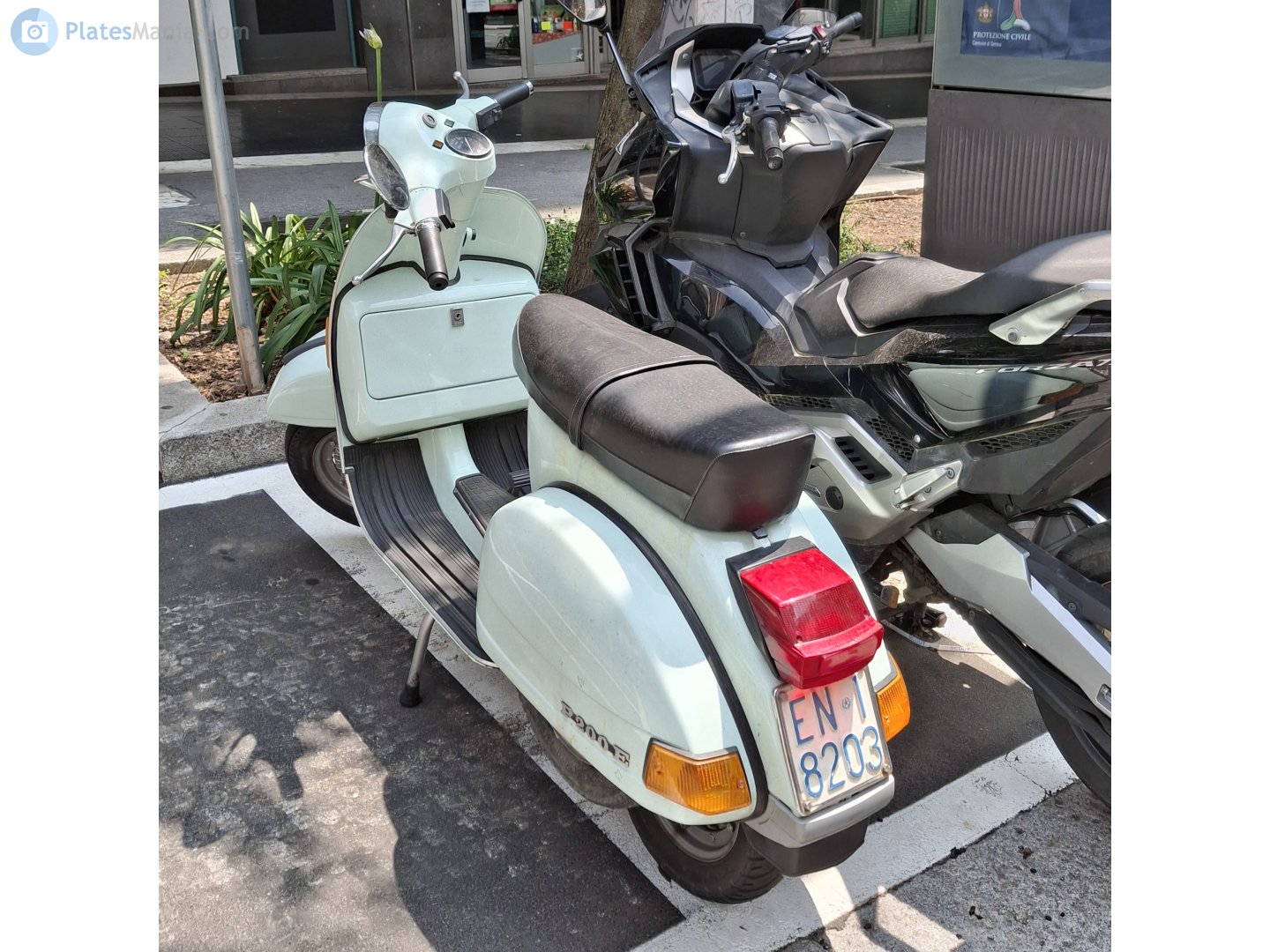 EN 18203, Vespa P/PK/PL/PX P 200 E, 1977–1982