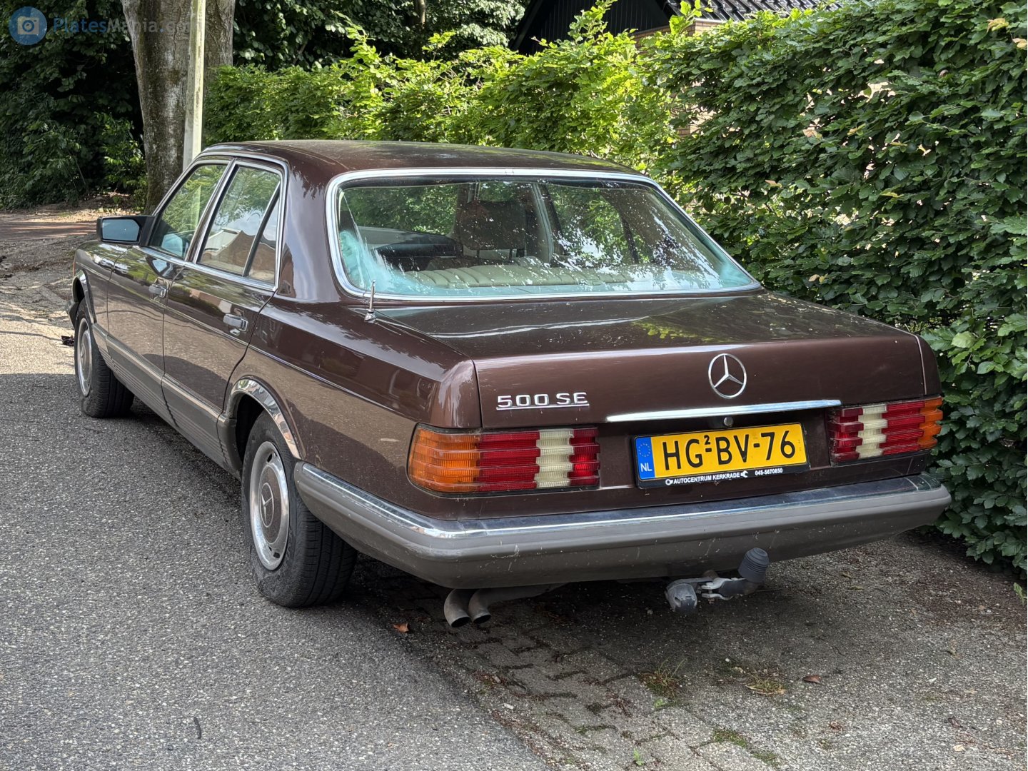 HG-BV-76, Mercedes-Benz S-Klasse 4th gen Sedan (W126/V126), 1979–1991