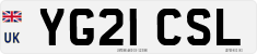License plate of the United Kingdom, 2001 year system