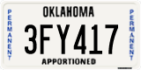Oklahoma, Apportioned (1AB234)