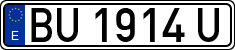 License plates of Spain, 1971 year series