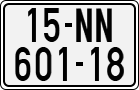 License plate of Vietnam, Diplomatic