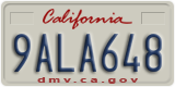 California, Passenger Car (1ABC234)