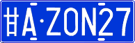 License plate of China, Cars