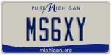 Michigan, Vanity Plates