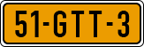 License plate of the Netherlands, Cars