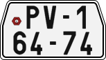 License plate of the Czech Republic, Motorcycles (1960)