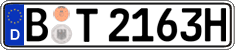German license plate, Plates for oldtimers (type 