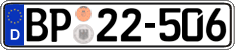 German license plate, Authorities and federal agencies