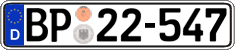 German license plate, Authorities and federal agencies