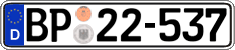 German license plate, Authorities and federal agencies