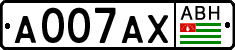 Non-recognized and partially recognized states, Cars