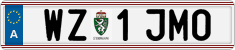 License plate of Austria, Regular plates