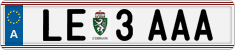 License plate of Austria, Regular plates