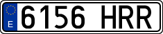 License plates of Spain, Ordinary (2000)