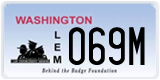 Washington, Specialty plates (X12X)