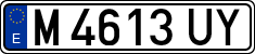 License plates of Spain, 1971 year series
