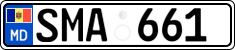 License plate of Moldova, Cars (2015)