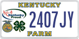 Kentucky, Specialty plates (1234AB)