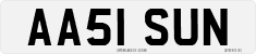 License plate of the United Kingdom, 2001 year system