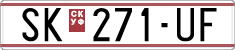 License plate of North Macedonia, Regular plates (1993)