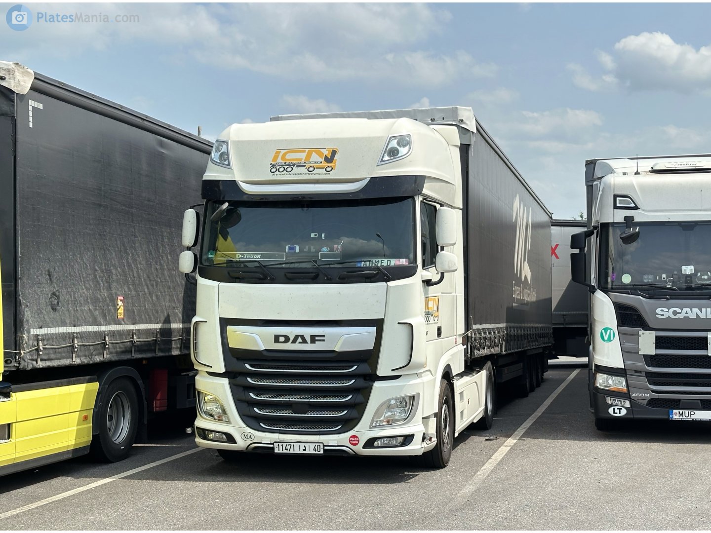 11471|د|40, DAF XF 4th gen, facelift, 2017–