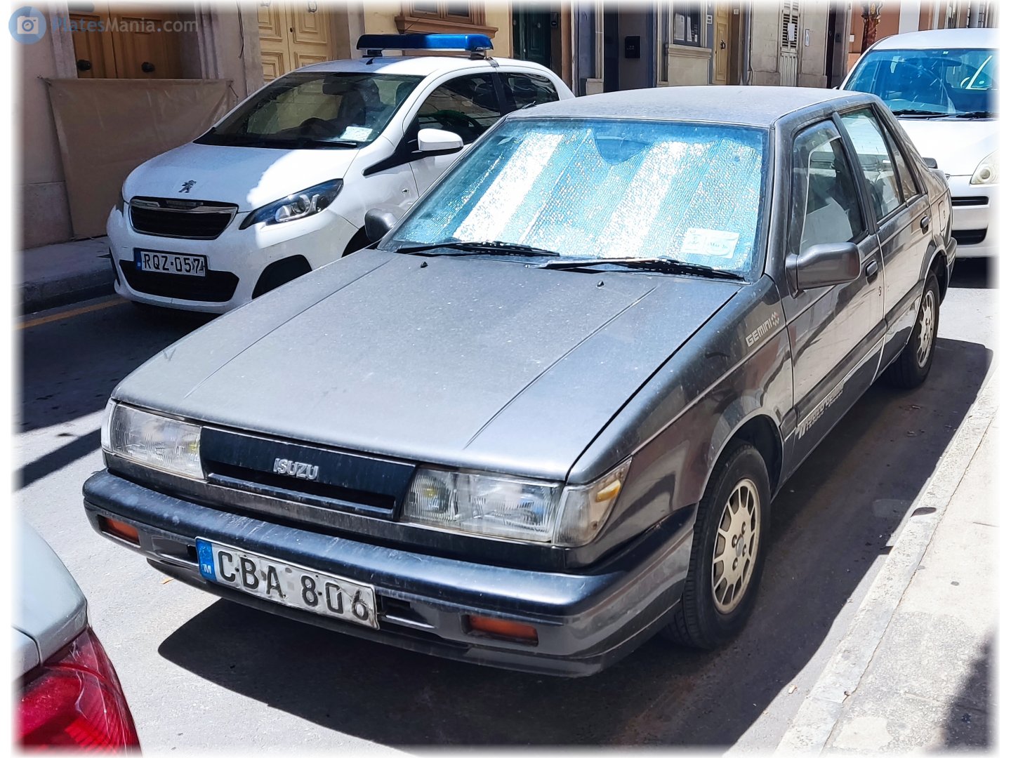 CBA 806, Isuzu Gemini 2nd gen Sedan (JT150), facelift, 1987–1990