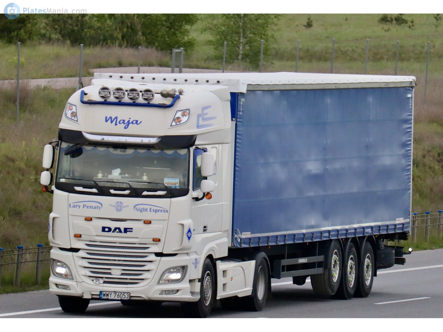 WWY 76053, DAF XF 4th gen, facelift, 2017–2022