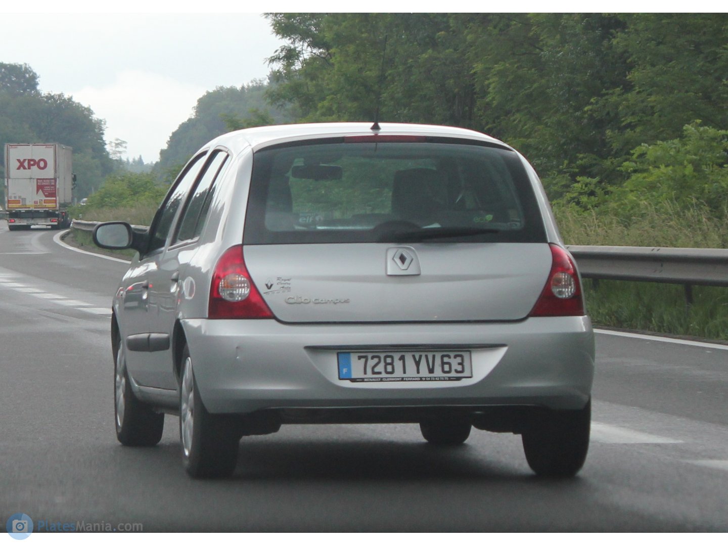 7281 YV 63, Renault Clio 2nd gen (Campus/Mio) 5-door Hatch (B65), 2nd facelift, 2006–2012 (–2016 for LATAM-market)
