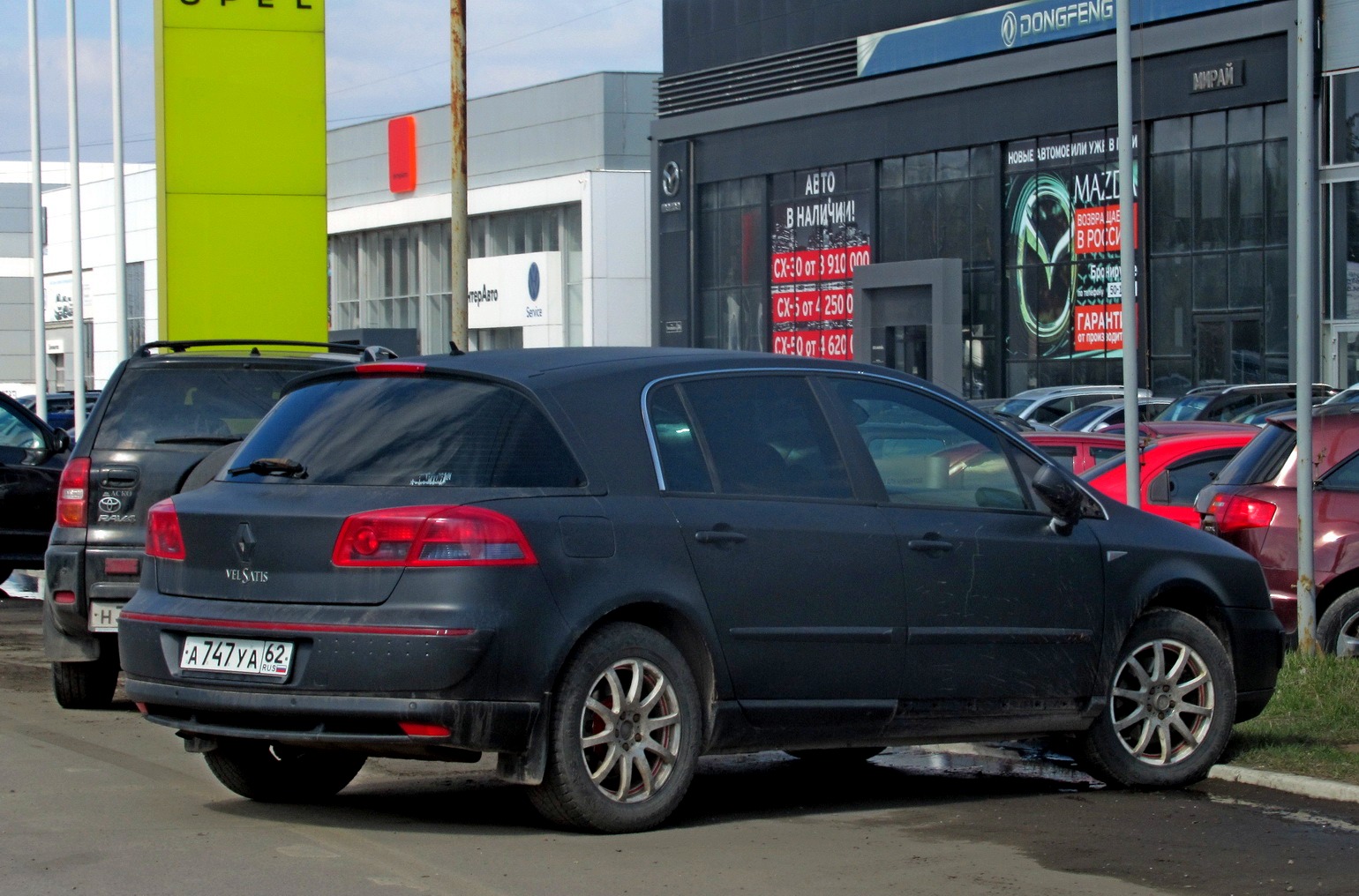 а 747 уа 62, Renault Vel Satis 1st gen (B73), 2001–2009