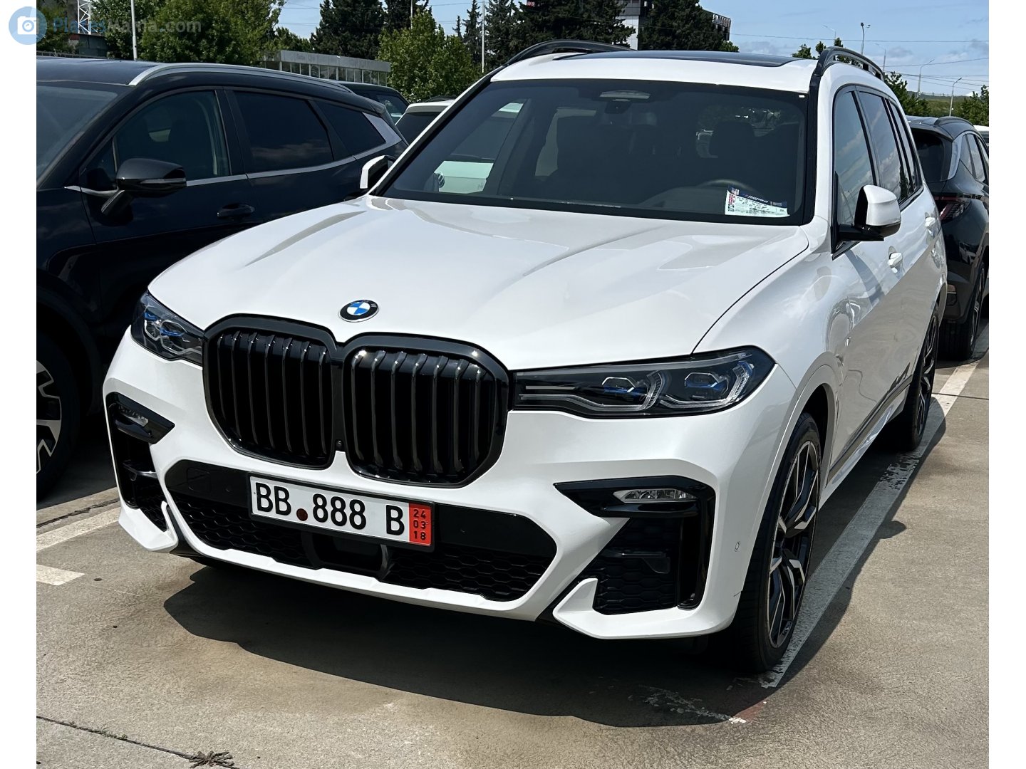 BB 888 B, BMW X7 1st gen (G07), 2019–2022