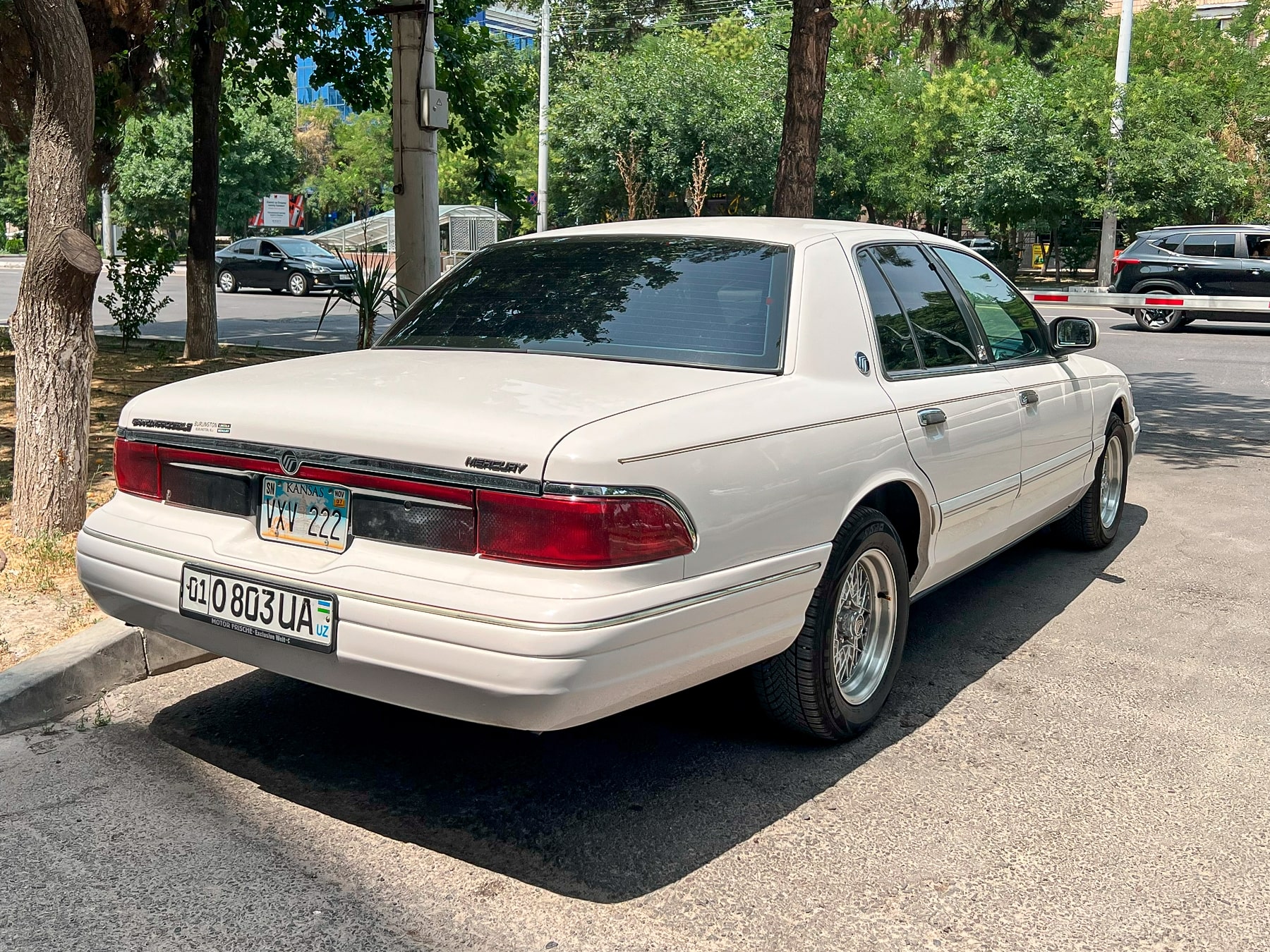 VXV 222, License plate without vehicle 