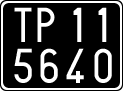 License plate of Italy, Cars (1927 year series)