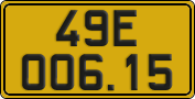 License plate of Vietnam, Commercial vehicles