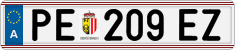 License plate of Austria, Regular plates