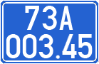 License plate of Vietnam, Government and public administrations
