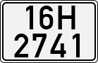 License plate of Vietnam, Cars