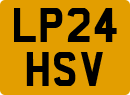 License plate of the United Kingdom, 2001 year system